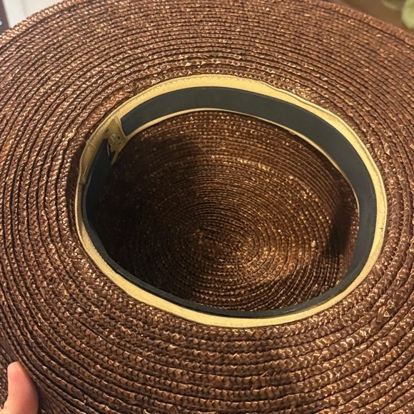 GIGI PIP Brown Straw Hat - Picture 10 of 10